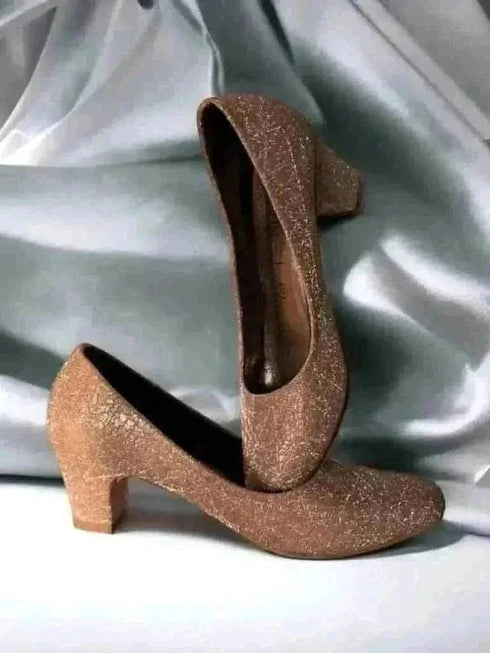 Coral Shimmer Ballerina Shoes - cunei